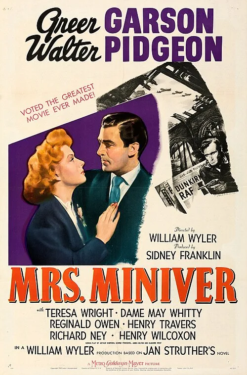 Миссис Минивер (Mrs Miniver), 1942